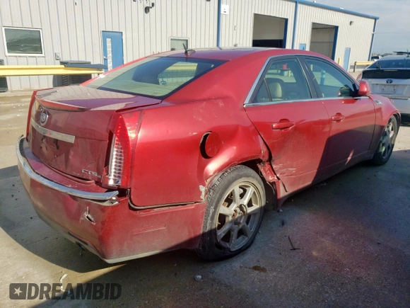 2008 Cadillac CTS AWD z VIN 1G6DS57V880156473, wystawiony jako Copart lot #53797195 z przebiegiem 175 600 mil mil oraz Szkoda całkowita • Salvage title. Historia ofert i sprzedaży dostępna na DreamBid. Obrazek 3.