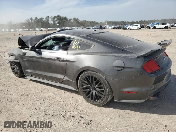 2020 Ford Mustang GT with VIN 1FA6P8CF5L5118160, listed as a Copart auction lot 48400465 with 0 mi miles and Salvage Title. Bid and sale history available at carsss.com. Image 2.