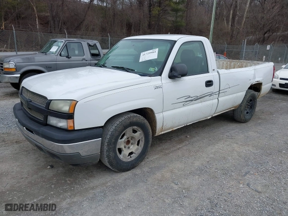 2005 Chevrolet Silverado 1500 Work Truck with VIN 1GCEC14XX5Z340818, listed as a IAAI auction lot 41729984 with 191,704 mi miles. Bid and sale history available at carsss.com. Image 20.