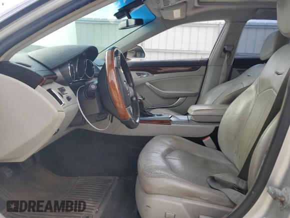 2012 Cadillac CTS Sedan Luxury with VIN 1G6DG5E51C0118287, listed as a Copart auction lot 51851405 with 0 mi miles and Salvage Title. Bid and sale history available at carsss.com. Image 7.