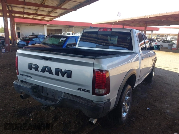 2017 Ram 1500 Rebel z VIN 1C6RR7YT9HS595619, wystawiony jako IAAI lot #41892988 z przebiegiem 115 388 mil mil oraz . Historia ofert i sprzedaży dostępna na DreamBid. Obrazek 4.