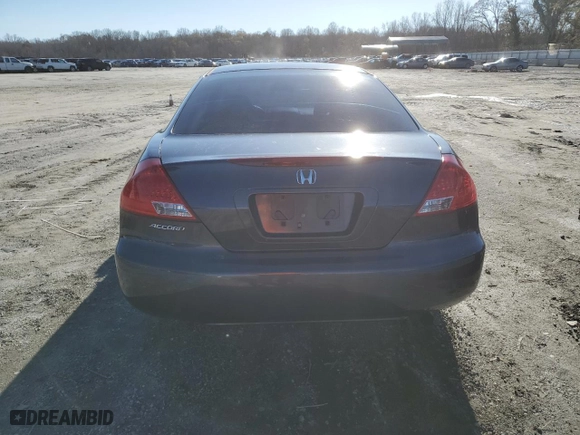 2007 Honda Accord Cpe LX with VIN 1HGCM72367A015576, listed as a Copart auction lot 85002104 with 154,382 mi miles and Salvage Title. Bid and sale history available at carsss.com. Image 6.