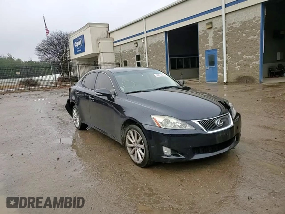 2010 Lexus IS 250 with VIN JTHCF5C21A5042931, listed as a Copart auction lot 44438415 with 163,076 mi miles and Salvage Title. Bid and sale history available at carsss.com. Image 11.
