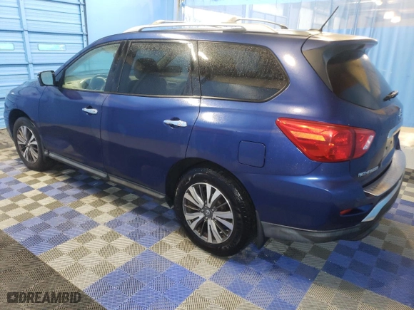 2017 Nissan Pathfinder SV with VIN 5N1DR2MN7HC901932, listed as a Copart auction lot 85721504 with 87,055 mi miles and Clean Title. Bid and sale history available at carsss.com. Image 2.
