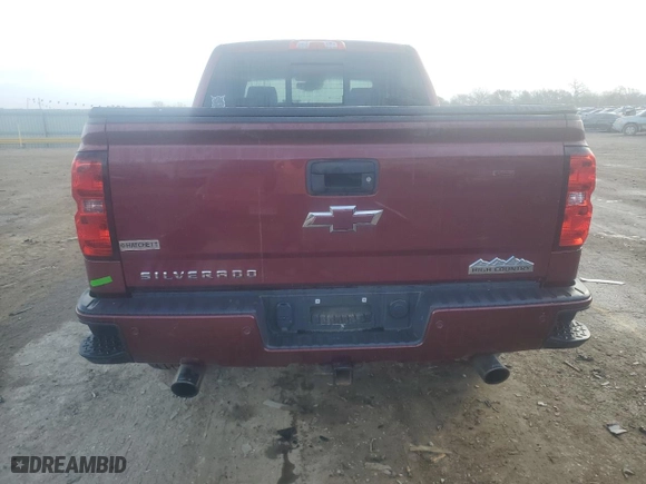 2015 Chevrolet Silverado 1500 High Country with VIN 3GCUKTEJ5FG348492, listed as a Copart auction lot 83608464 with 122,891 mi miles and Salvage Title. Bid and sale history available at carsss.com. Image 6.