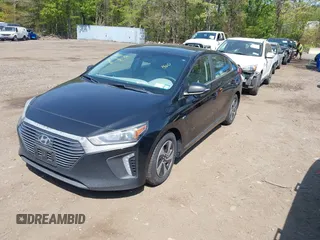 2019 Hyundai Ioniq SEL with VIN KMHC75LC0KU128967, listed as a IAAI auction lot 42190437 with 124,938 mi miles and . Bid and sale history available at DreamBid. Image 2.