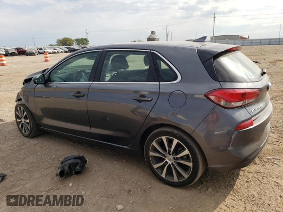 2019 Hyundai Elantra GT with VIN KMHH35LE1KU118547, listed as a Copart auction lot 71058944 with 0 mi miles and Salvage Title. Bid and sale history available at carsss.com. Image 2.