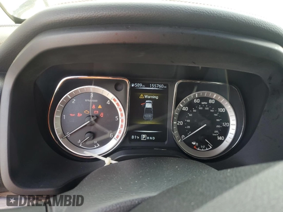 2016 Nissan Titan SV with VIN 1N6BA1F22GN502023, listed as a Copart auction lot 54118535 with 155,760 mi miles and Salvage title. Bid and sale history available at DreamBid. Image 9.