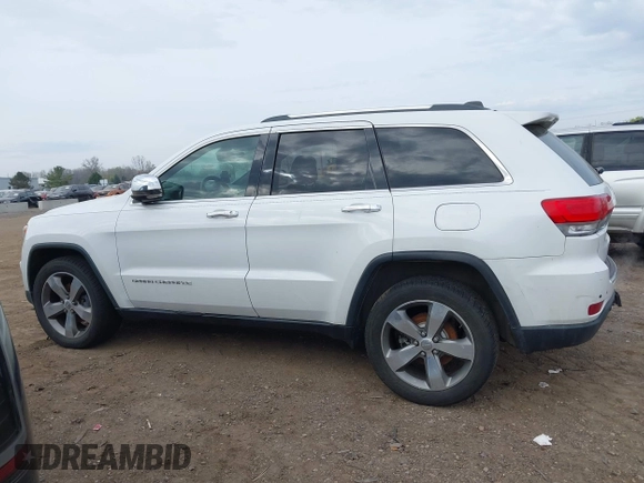 2014 Jeep Grand Cherokee Limited with VIN 1C4RJFBG5EC555128, listed as a IAAI auction lot 42129958 with 98,237 mi miles. Bid and sale history available at carsss.com. Image 14.