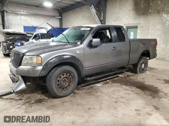 2007 Ford F-150 XLT with VIN 1FTPX12547NA66198, listed as a Copart auction lot 81275474 with 212,538 mi miles and Salvage Title. Bid and sale history available at carsss.com. Image 1.