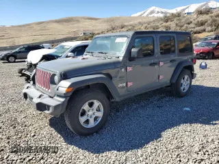 2021 Jeep Wrangler Unlimited 80th Anniversary с VIN 1C4HJXDN8MW630849, выставлен на аукционе Copart как лот 50433935 с пробегом 84 796 миль миль и Списание • Salvage title. История ставок и продаж доступна на DreamBid. Изображение 1.