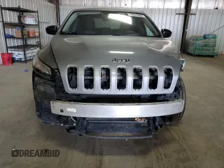 2015 Jeep Cherokee Sport with VIN 1C4PJMAB1FW593571, listed as a Copart auction lot 53024905 with 83,299 mi miles and Salvage title. Bid and sale history available at DreamBid. Image 5.