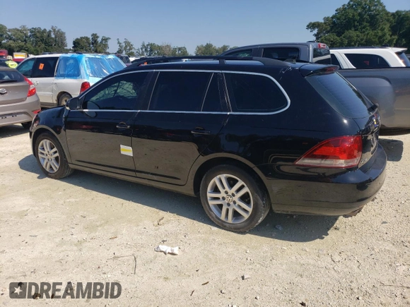 2011 Volkswagen Jetta SportWagen TDI with VIN 3VWML7AJ0BM692959, listed as a Copart auction lot 74376044 with 105,862 mi miles and Salvage Title. Bid and sale history available at carsss.com. Image 2.