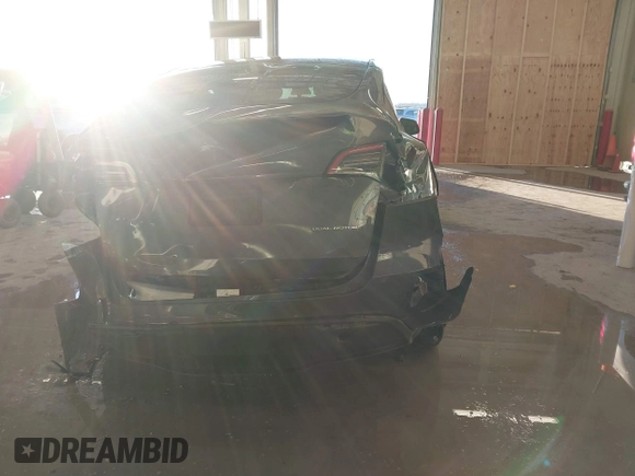 2023 Tesla Model Y Long Range with VIN 7SAYGDEE5PA033341, listed as a IAAI auction lot 41379625 with Not provided miles and . Bid and sale history available at DreamBid. Image 16.