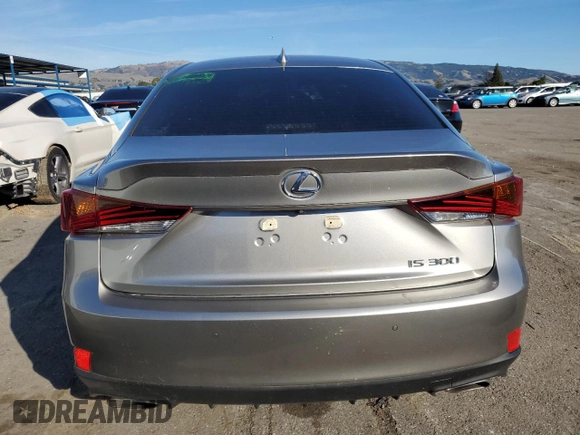 2020 Lexus IS 300 with VIN JTHDA1D25L5107518, listed as a Copart auction lot 87176444 with 20,664 mi miles and Salvage title. Bid and sale history available at DreamBid. Image 6.