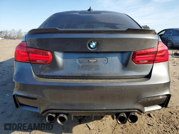 2018 BMW M3 with VIN WBS8M9C54J5K99041, listed as a Copart auction lot 43798544 with 18,972 mi miles. Bid and sale history available at carsss.com. Image 6.
