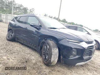2020 Chevrolet Blazer LT with VIN 3GNKBBRA3LS712470, listed as a Copart auction lot 55259015 with 73,131 mi miles and Salvage title. Bid and sale history available at DreamBid. Image 4.