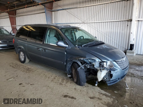 2006 Chrysler Town & Country LWB LX with VIN 2A4GP44R26R881450, listed as a Copart auction lot 85503154 with 192,024 mi miles and Salvage Title. Bid and sale history available at carsss.com. Image 4.