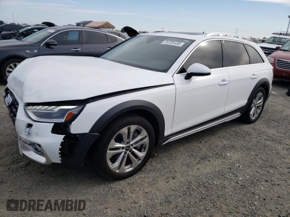 2023 Audi allroad A6 V8 with VIN WA17AAF48PA058612, listed as a Copart auction lot 75725133 with 6,117 mi miles and . Bid and sale history available at DreamBid. Image 1.