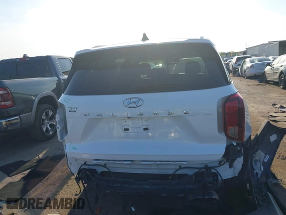 2020 Hyundai Palisade SEL z VIN KM8R44HE2LU168797, wystawiony jako IAAI lot #41871394 z przebiegiem 69 819 mil mil oraz . Historia ofert i sprzedaży dostępna na DreamBid. Obrazek 17.