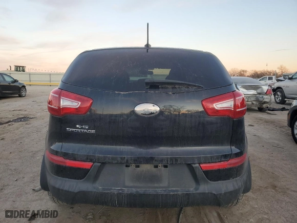 2013 Kia Sportage LX with VIN KNDPB3A26D7535440, listed as a Copart auction lot 84277184 with 156,388 mi miles and Salvage Title. Bid and sale history available at carsss.com. Image 6.