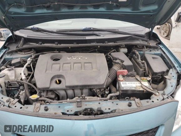 2010 Toyota Corolla with VIN JTDBU4EE5A9116882, listed as a Copart auction lot 48813865 with 168,372 mi miles and Salvage Title. Bid and sale history available at carsss.com. Image 12.