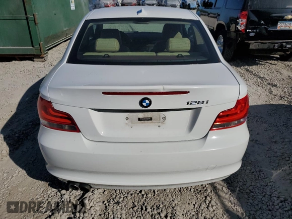 2013 BMW 1 Series 128i with VIN WBAUP7C54DVP24583, listed as a Copart auction lot 77454984 with 114,358 mi miles and Salvage Title. Bid and sale history available at carsss.com. Image 6.