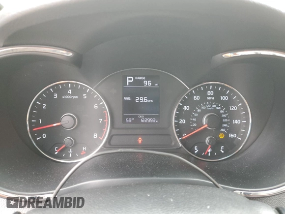 2017 Kia Forte LX with VIN 3KPFK4A72HE132834, listed as a Copart auction lot 53618005 with 122,993 mi miles and Salvage Title. Bid and sale history available at carsss.com. Image 9.