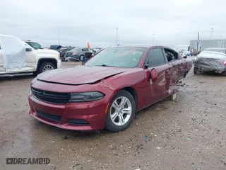 2018 Dodge Charger SXT with VIN 2C3CDXBG6JH200919, listed as a IAAI auction lot 41489309 with 137,184 mi miles. Bid and sale history available at carsss.com. Image 2.
