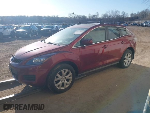 2007 Mazda CX-7 Touring with VIN JM3ER293370138346, listed as a IAAI auction lot 41732935 with 168,321 mi miles. Bid and sale history available at carsss.com. Image 2.