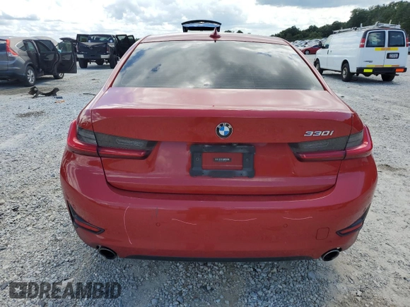 2019 BMW 3 Series 330i with VIN WBA5R1C51KFH18066, listed as a Copart auction lot 60600665 with 142,789 mi miles and Salvage title. Bid and sale history available at DreamBid. Image 6.