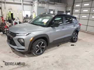 2023 Chevrolet TrailBlazer RS with VIN KL79MUSLXPB127036, listed as a IAAI auction lot 41843721 with 17,842 mi miles. Bid and sale history available at carsss.com. Image 17.