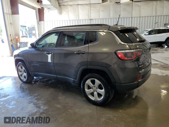 2018 Jeep Compass Latitude with VIN 3C4NJDBB6JT142303, listed as a Copart auction lot 57510045 with 65,336 mi miles and Salvage title. Bid and sale history available at DreamBid. Image 2.