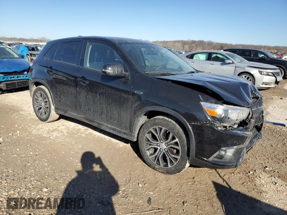 2017 Mitsubishi Outlander Sport ES 2.0 with VIN JA4AR3AU9HZ003851, listed as a Copart auction lot 46652185 with 80,775 mi miles and Salvage Title. Bid and sale history available at carsss.com. Image 4.