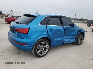 2016 Audi Q3 Premium Plus with VIN WA1BFCFS4GR007762, listed as a Copart auction lot 88314735 with 58,199 mi miles and Salvage title. Bid and sale history available at DreamBid. Image 3.
