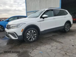 2024 Volkswagen Tiguan S with VIN 3VVFB7AX4RM040490, listed as a Copart auction lot 46227685 with 26,904 mi miles and Clean Title. Bid and sale history available at DreamBid. Image 1.