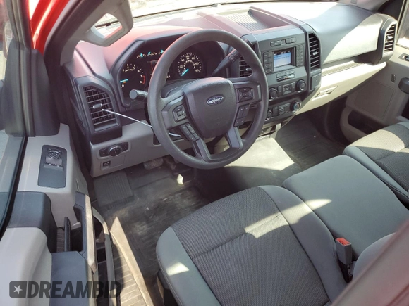 2020 Ford F-150 XL with VIN 1FTMF1CB1LKD29804, listed as a Copart auction lot 45671135 with 28,164 mi miles and Salvage Title. Bid and sale history available at carsss.com. Image 8.