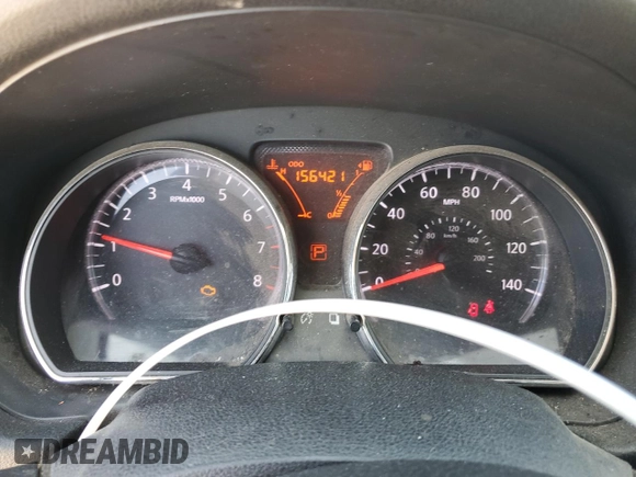 2014 Nissan Note S Plus with VIN 3N1CE2CP2EL379163, listed as a Copart auction lot 62571595 with 156,421 mi miles and Clean title. Bid and sale history available at DreamBid. Image 9.