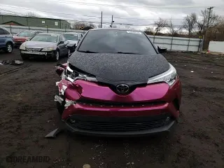 2018 Toyota C-HR XLE with VIN NMTKHMBX4JR011051, listed as a Copart auction lot 53029435 with 106,297 mi miles and Salvage Title. Bid and sale history available at carsss.com. Image 12.