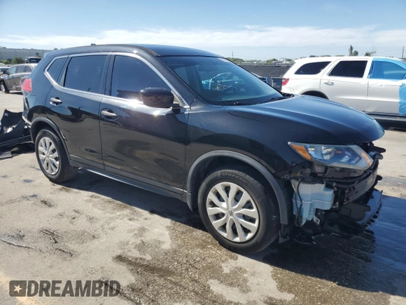 2017 Nissan Rogue S with VIN 5N1AT2MT3HC738151, listed as a Copart auction lot 53121165 with 81,021 mi miles and Salvage Title. Bid and sale history available at carsss.com. Image 4.