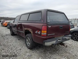 2002 Chevrolet Silverado 1500 LS with VIN 1GCEK14V12Z101106, listed as a Copart auction lot 80849354 with 244,261 mi miles and Salvage Title. Bid and sale history available at carsss.com. Image 2.