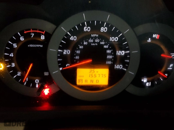 2012 Toyota RAV4 with VIN 2T3JF4DV6CW241836, listed as a Copart auction lot 43722885 with 155,775 mi miles and Non Repairable. Bid and sale history available at carsss.com. Image 9.