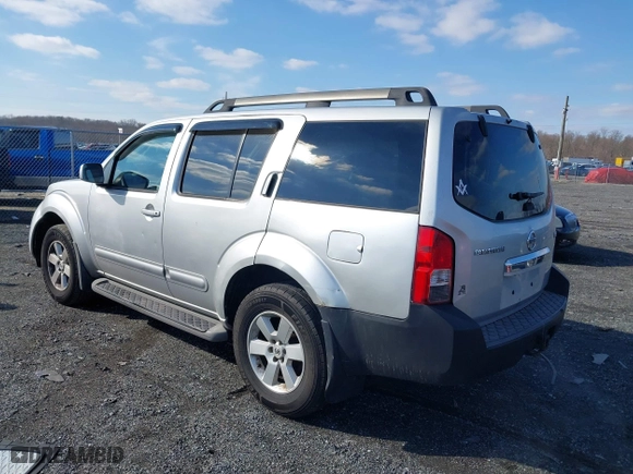 2012 Nissan Pathfinder LE with VIN 5N1AR1NN0CC609284, listed as a IAAI auction lot 41544407 with 278,441 mi miles. Bid and sale history available at carsss.com. Image 3.