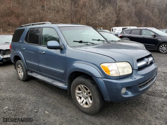 2006 Toyota Sequoia SR5 with VIN 5TDBT44A16S267535, listed as a Copart auction lot 51188685 with 233,266 mi miles and Clean Title. Bid and sale history available at carsss.com. Image 4.