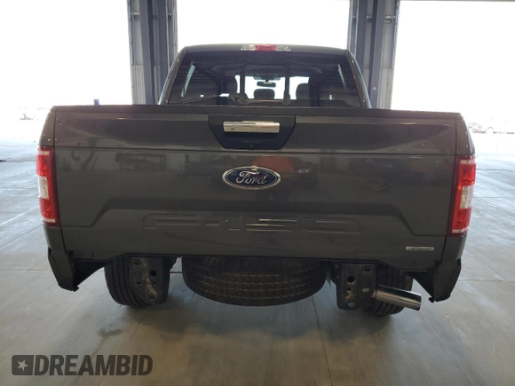 2020 Ford F-150 XL with VIN 1FTEW1EP6LFB15462, listed as a Copart auction lot 54035435 with 42,818 mi miles and Salvage title. Bid and sale history available at DreamBid. Image 6.