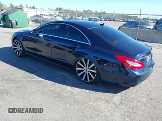 2013 Mercedes-Benz CLS-Class CLS 550 with VIN WDDLJ9BB7DA074616, listed as a IAAI auction lot 41750371 with 112,898 mi miles. Bid and sale history available at carsss.com. Image 3.