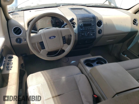 2004 Ford F-150 XL with VIN 1FTPX12584NA00426, listed as a Copart auction lot 57068875 with Not provided miles and Salvage title. Bid and sale history available at DreamBid. Image 8.