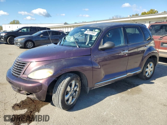 2004 Chrysler PT Cruiser Touring with VIN 3C4FY58B74T224932, listed as a Copart auction lot 76257944 with 118,413 mi miles and Salvage Title. Bid and sale history available at carsss.com. Image 1.