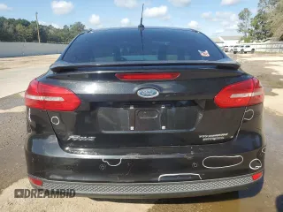 2015 Ford Focus Titanium with VIN 1FADP3J29FL311471, listed as a Copart auction lot 87805235 with 195,026 mi miles and Salvage Title. Bid and sale history available at carsss.com. Image 6.
