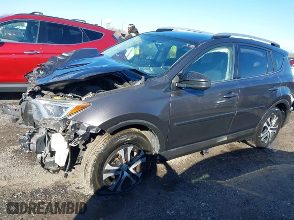 2016 Toyota RAV4 LE with VIN JTMBFREV9GJ071041, listed as a IAAI auction lot 41410462 with 57,396 mi miles. Bid and sale history available at carsss.com. Image 18.